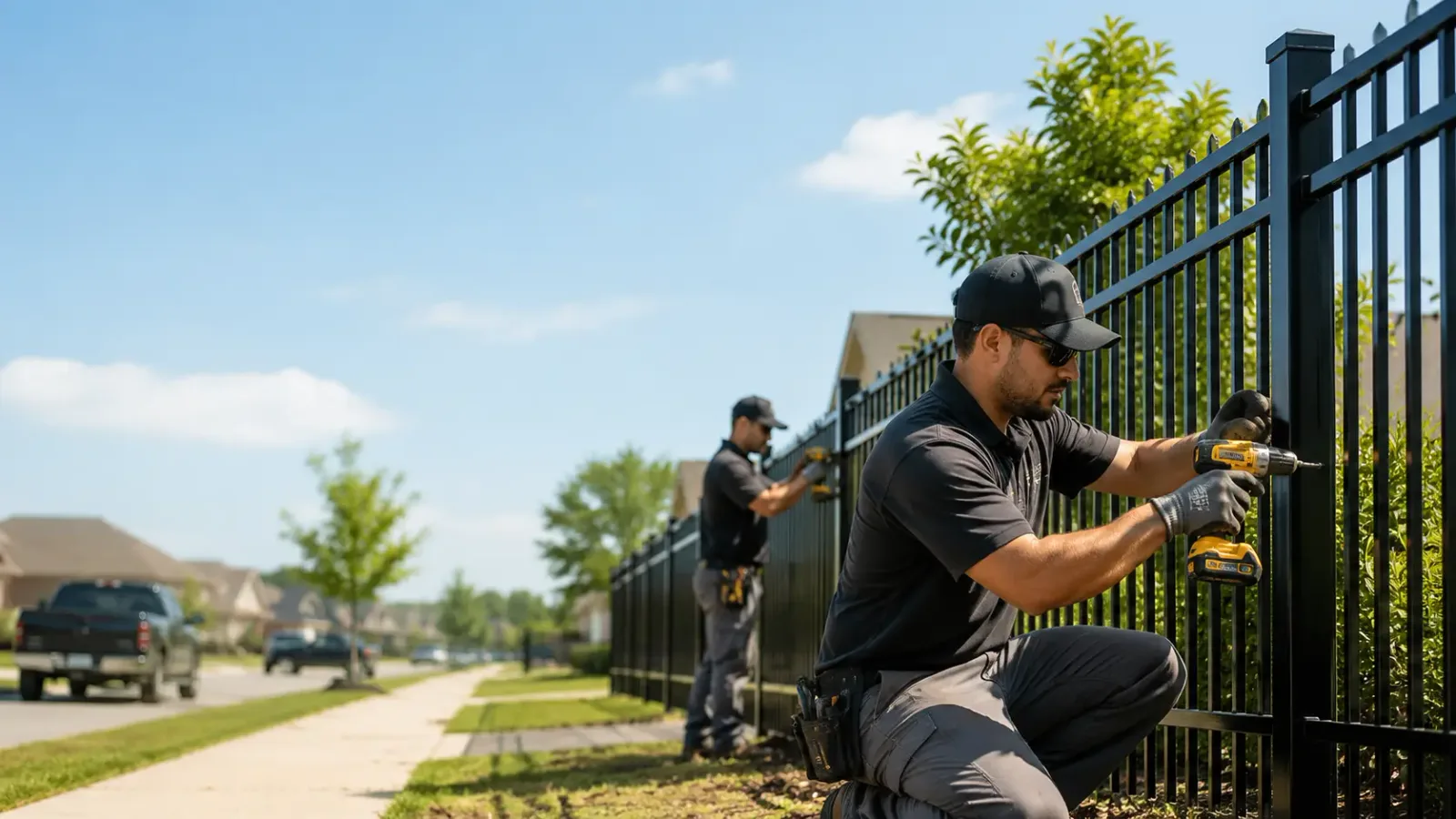 Metal Fence Installation in Grafton, MA